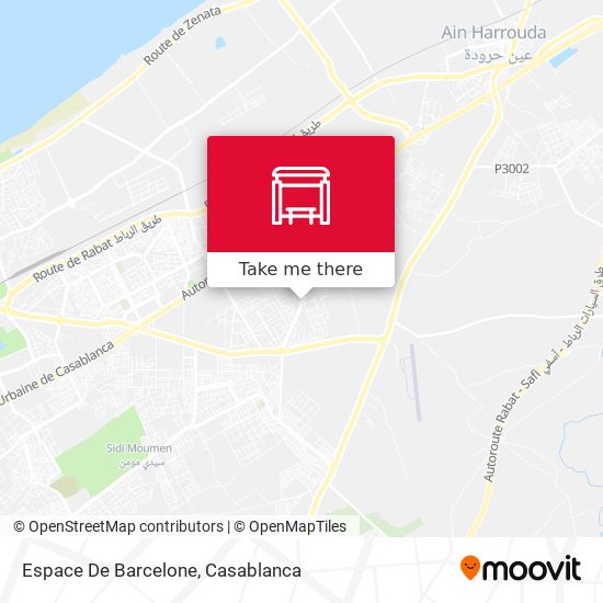 Espace De Barcelone map