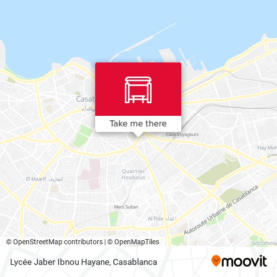 Lycée Jaber Ibnou Hayane map