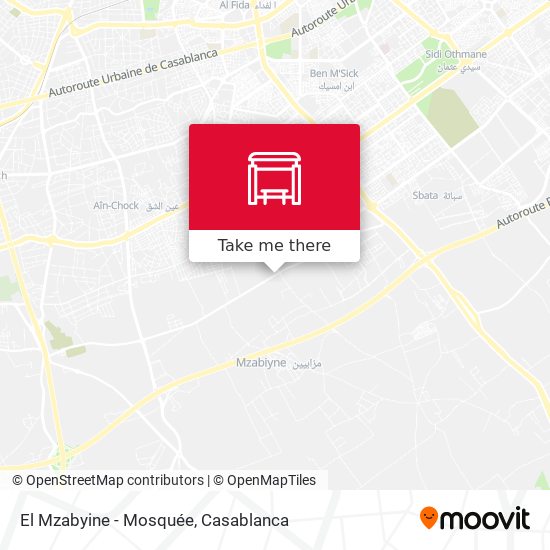 El Mzabyine - Mosquée map