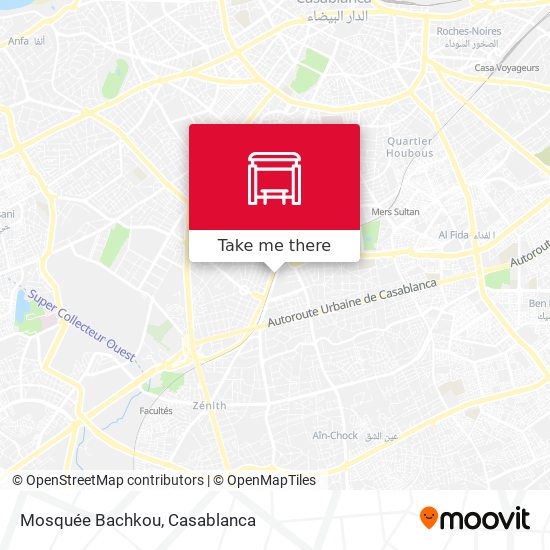 Mosquée Bachkou map