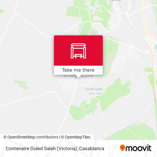 Contenaire Ouled Saleh (Victoria) map