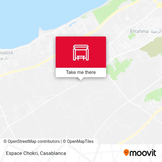 Espace Chokri map