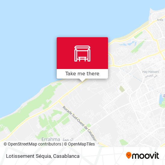 Lotissement Séquia map
