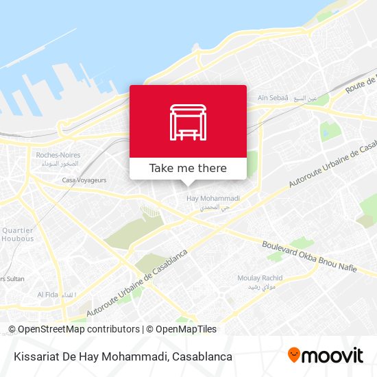 Kissariat De Hay Mohammadi map