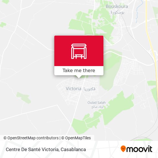 Centre De Santé Victoria map