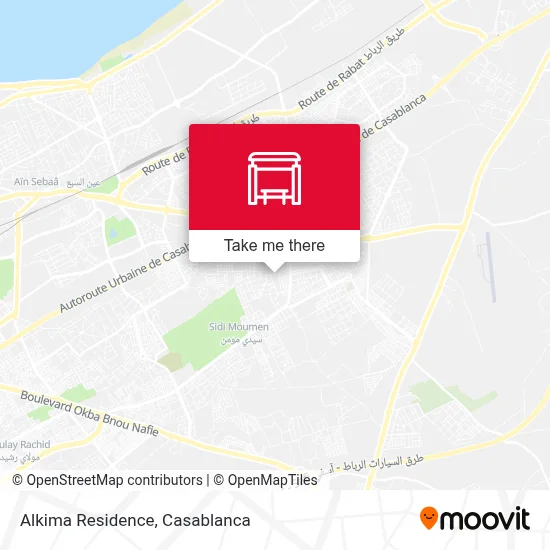 Alkima Residence map