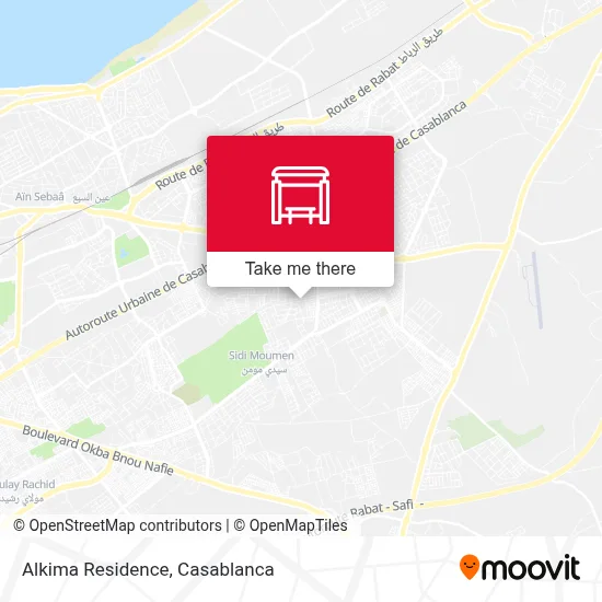 Alkima Residence map