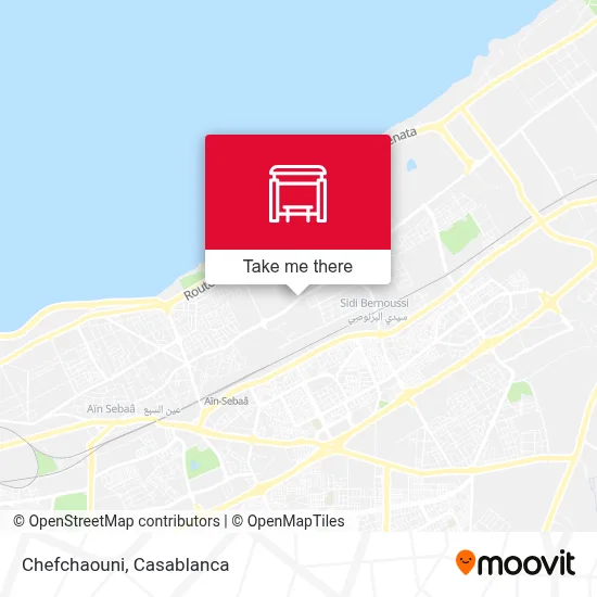 Chefchaouni map