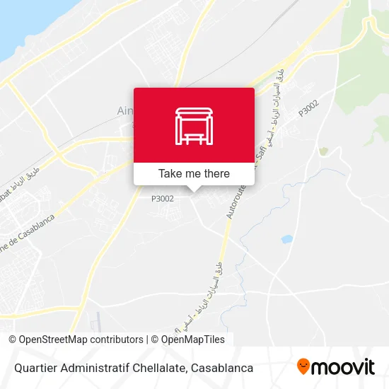 Quartier Administratif Chellalate plan