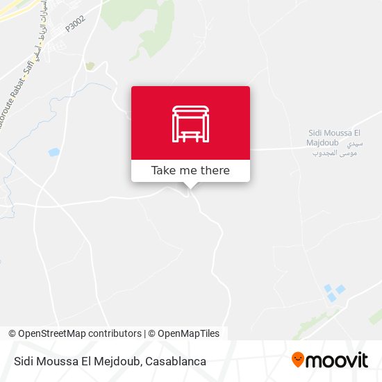Sidi Moussa El Mejdoub map