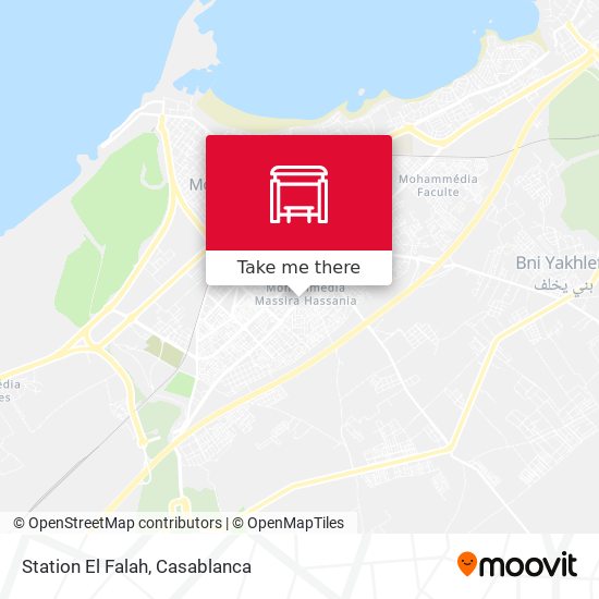 Station El Falah map