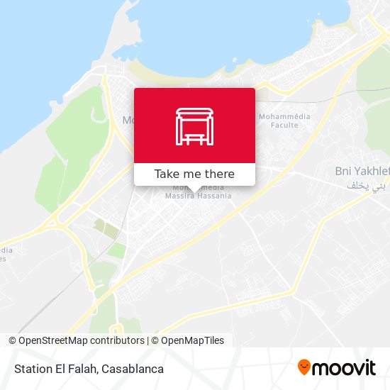 Station El Falah map