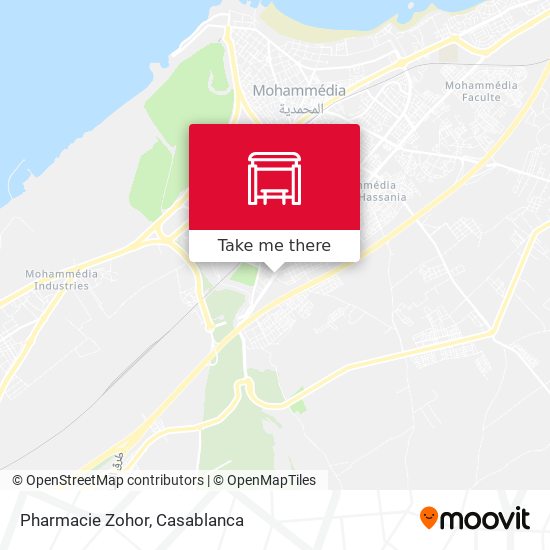 Pharmacie Zohor map