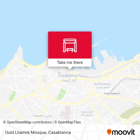 Ould Lhamra Mosque map