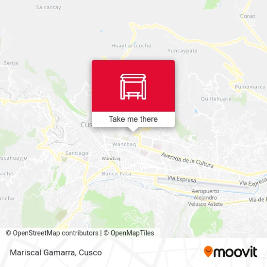 Mariscal Gamarra map