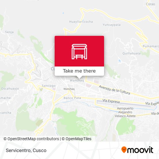 Servicentro map