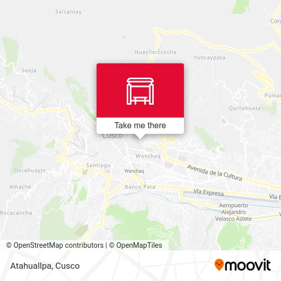 Atahuallpa map