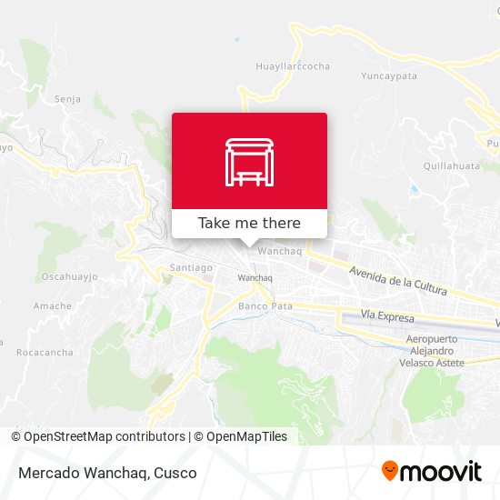 Mercado Wanchaq map