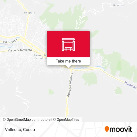 Vallecito map