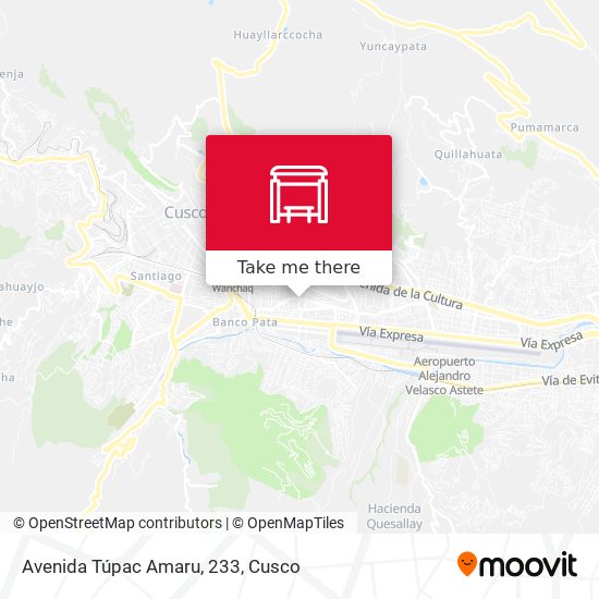 Avenida Túpac Amaru, 233 map