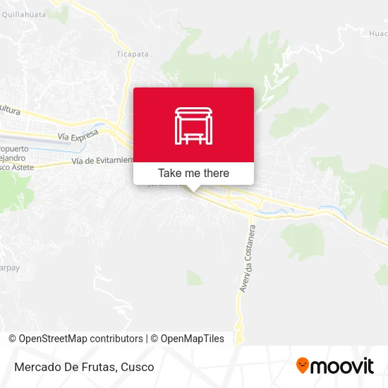 Mapa de Mercado De Frutas