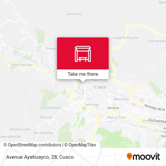 Avenue Ayahuayco, 28 map