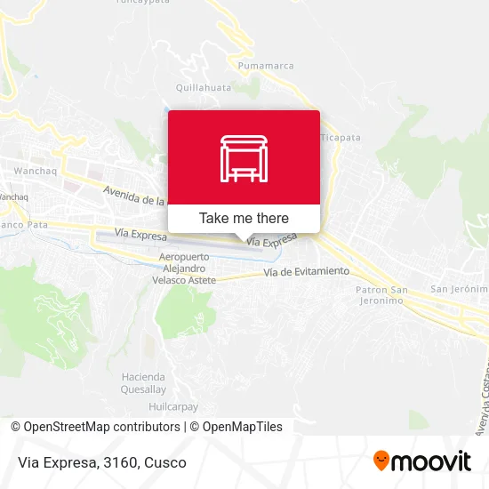 Via Expresa, 3160 map