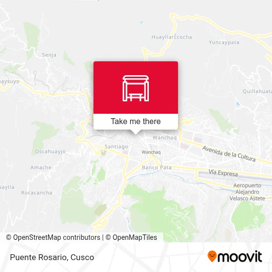 Mapa de Puente Rosario