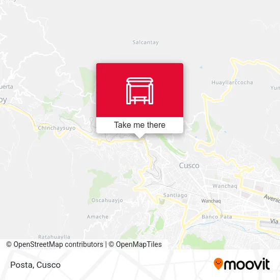 Mapa de Posta