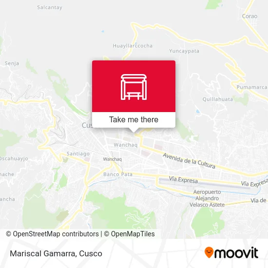 Mariscal Gamarra map