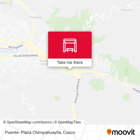 Puente- Plaza Chimpahuaylla map