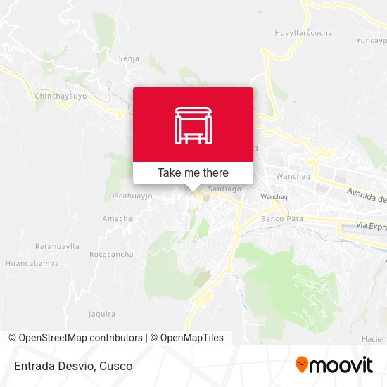 Mapa de Entrada Desvio