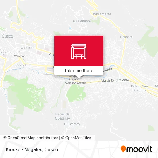 Kiosko - Nogales map