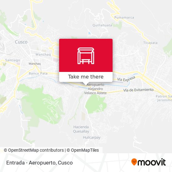 Entrada - Aeropuerto map