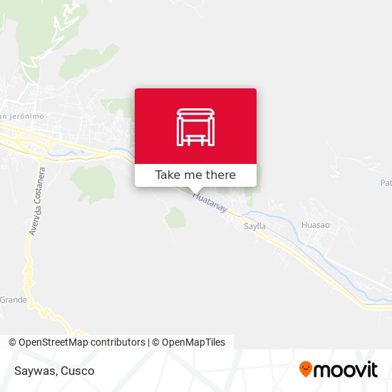 Mapa de Saywas