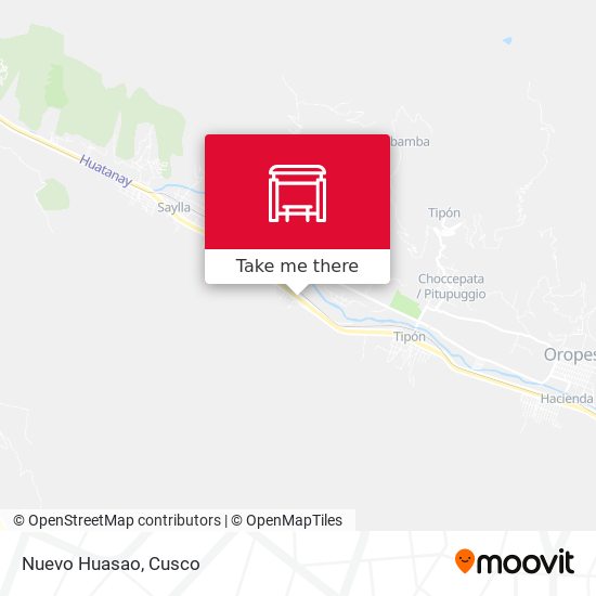 Nuevo Huasao map