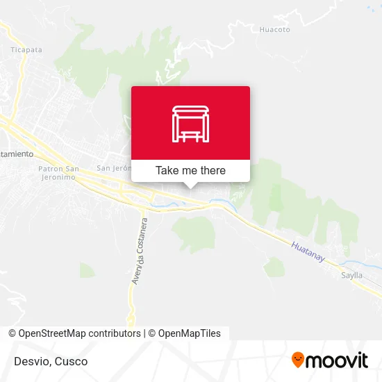 Mapa de Desvio