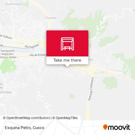 Esquina Petro map