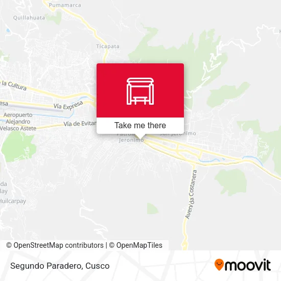 Mapa de Segundo Paradero
