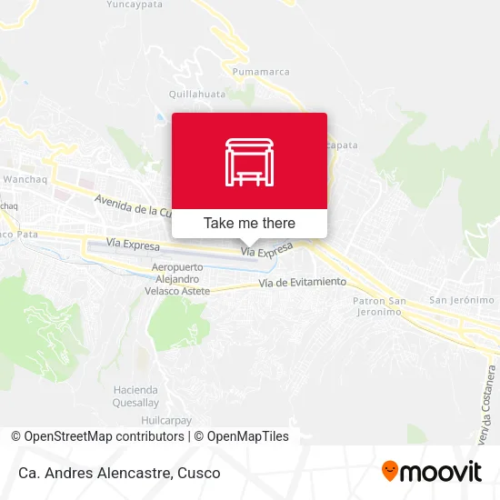 Mapa de Ca. Andres Alencastre