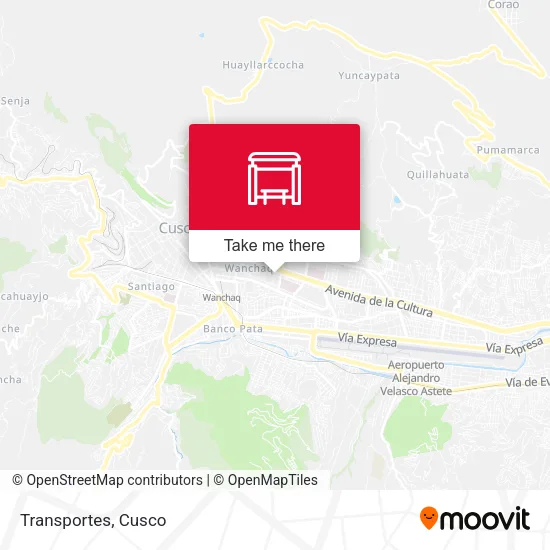 Transportes map