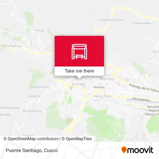 Mapa de Puente Santiago