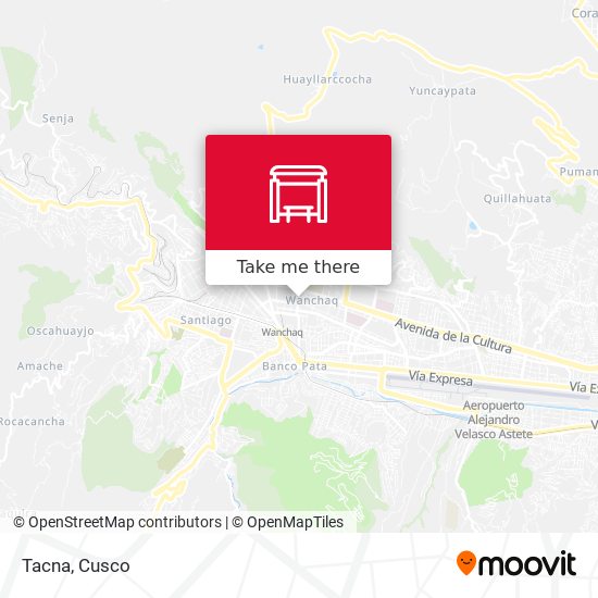 Mapa de Tacna