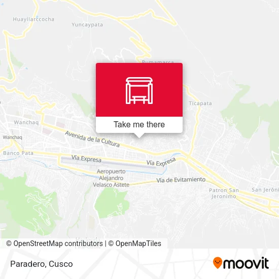 Mapa de Paradero