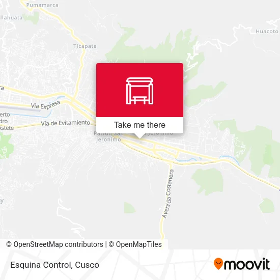Mapa de Esquina Control
