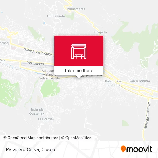 Mapa de Paradero Curva