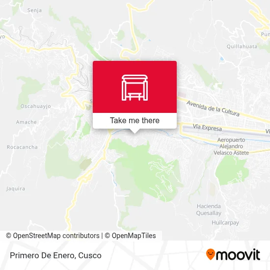 Primero De Enero map