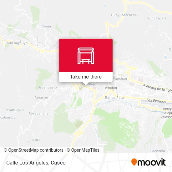 Calle Los Angeles map
