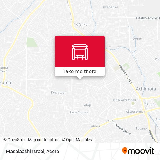 Masalaashi Israel map