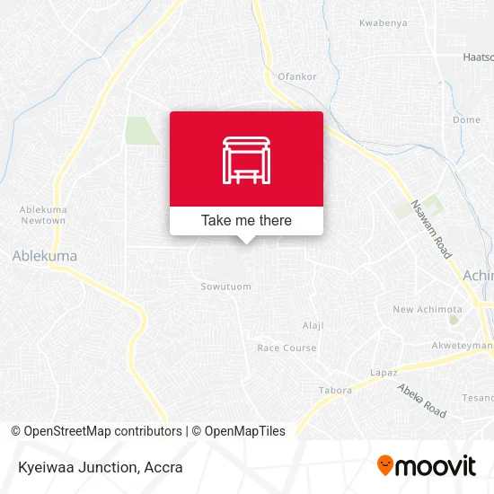 Kyeiwaa Junction map